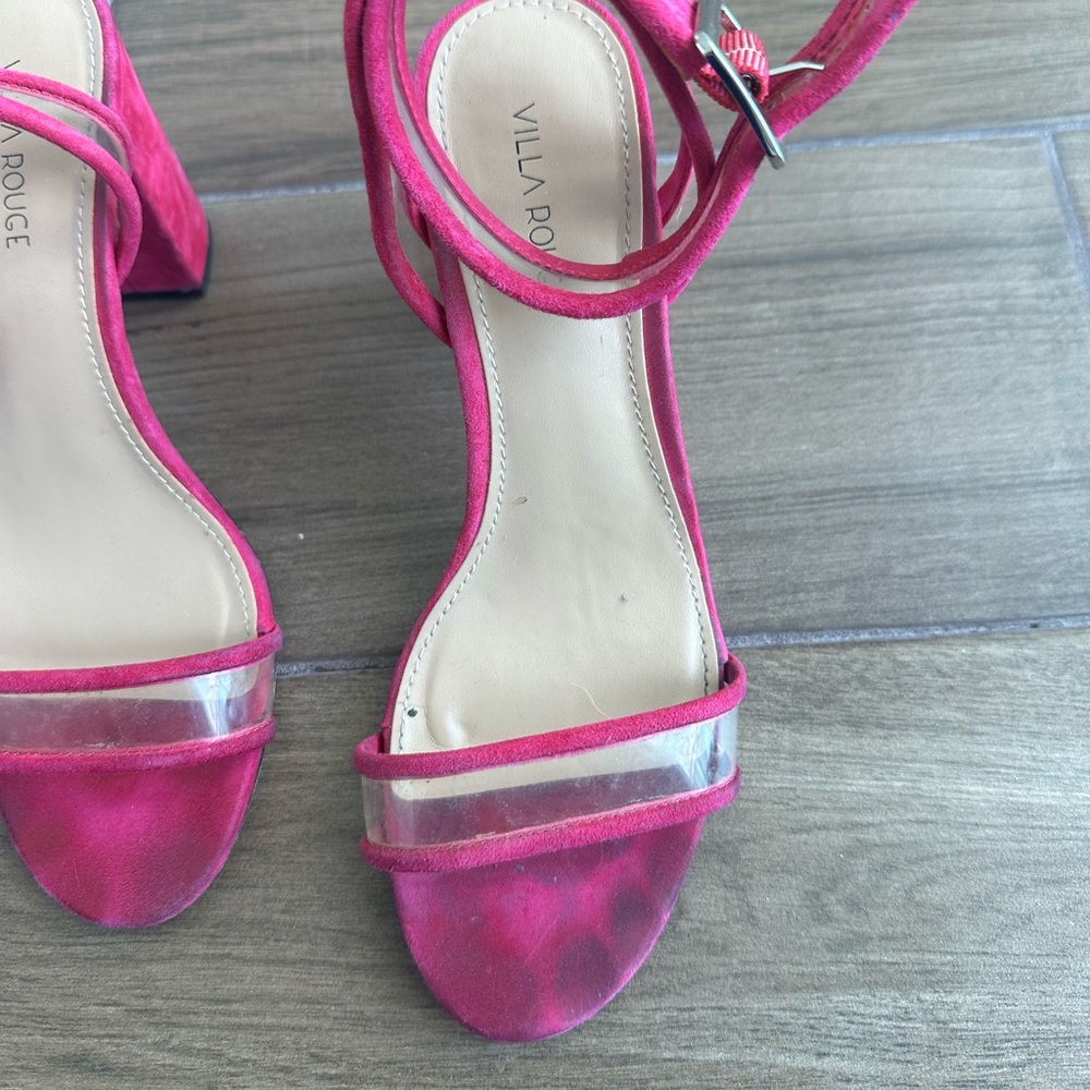 Pink Block Heel - Picture 4 of 5